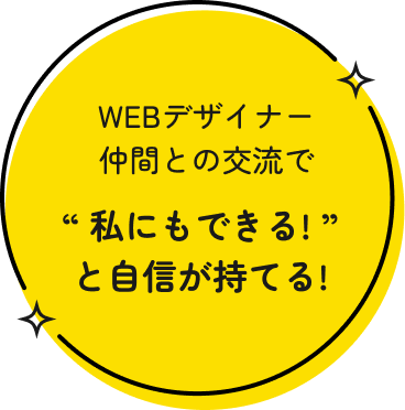 私にもできると自信が持てる